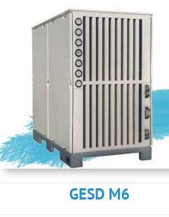 Générateur de gaz pur - unité verticale GESD M6 - récupération atmosphérique 100 m3/h à 50 bar_0