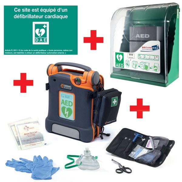 Offre pack DEA / DSA FRED® PA-1 + housse + panneau