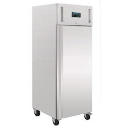 Polar Congélateur inox tropicalisé Série U - 650 L - 1 porte - 850 W - 220 V - Acier inoxydable 18/10 - U633_0