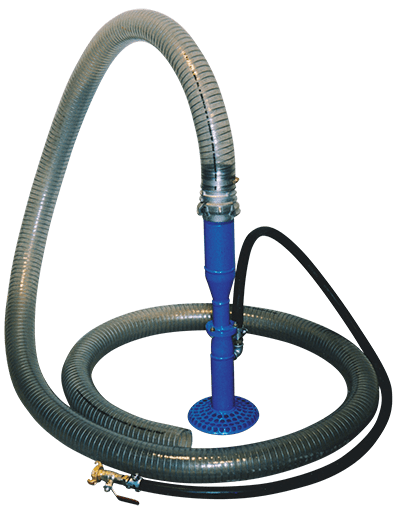 Pompe à eau pneumatique NEPTUNE - évacuation d'eau, boue liquide et eaux chargées - ACF France_0