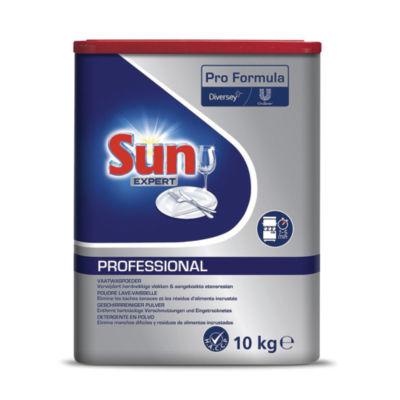 Poudre lave-vaisselle cycle court antitaches Sun Professional 10 kg_0