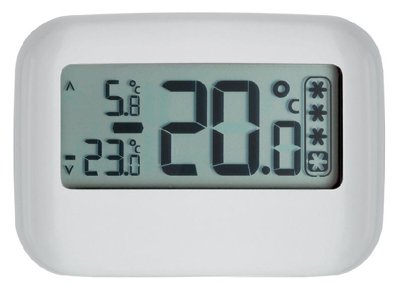 Thermomètre électronique - Extérieur / Réfrigérateur / Congélateur #3042T - Maxi/mini_0