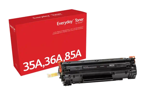 Toner Everyday¢ _OEM_NAME_ Noir de Xerox compatible avec HP 35A 36A 85A (CB435A/ CB436A/ CE285A), Ca_0