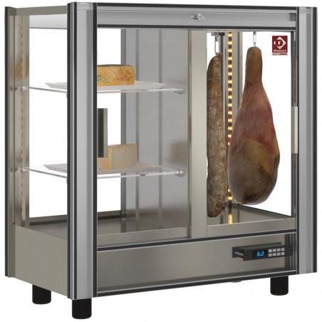 Vitrine réfrigérée traversante à poser charcuterie modulable 216 l positif - PSA-1/TR-R6_0