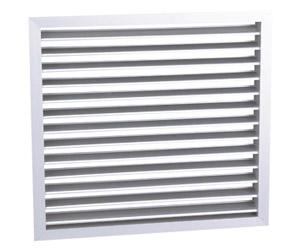 A10550 - Grille de ventilation en aluminium anodisé naturel - Dimensions sur mesure jusqu'à 1200x1987 mm_0