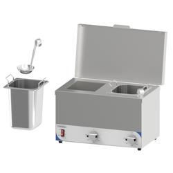 Bain-marie à sauce compact 2 cuves Casselin - CBMSC2H_0