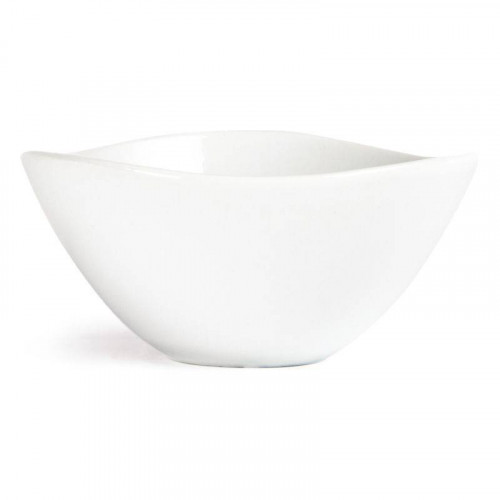 BOLS ONDULÉS EN PORCELAINE BLANCHE OLYMPIA Ø 150 MM - LOT DE 12