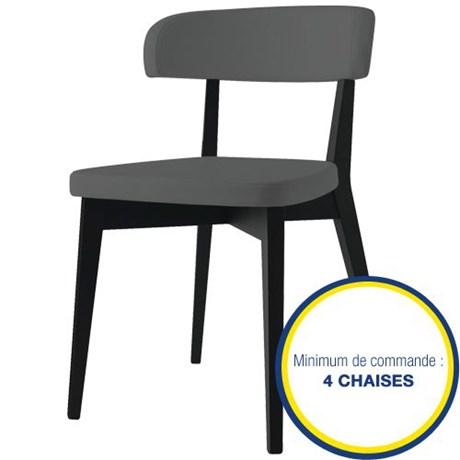 CHAISE BISTROT SIREN NOYER ET EKOS GRÈGE