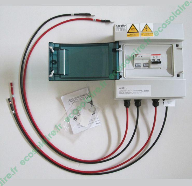 Coffret de protection batterie - 50A - Compatible régulateurs Tristar TS45, Tarom 4545, Tristar TS MPPT 30 et 45_0