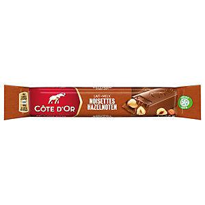 COTE D OR Barre de chocolat au lait avec noisettes entières - 45 g - 32 paquets x 45 grammes_0