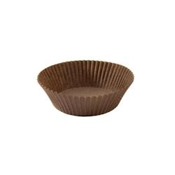ECOPACK Caissette papier brune ingraissable ø 7 x 3 cm (10000 unités) - marron papier E1207M_0