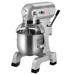 Equipementpro Batteur Mélangeur Planétaire 20L pour boulangeries & pâtisseries - 1100W, 3 vitesses, bol inox, accessoires inclus - B20BS_0