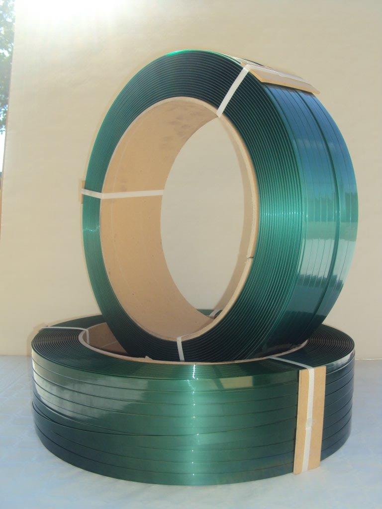 Feuillard polyester - diamètre 406 ou Jumbo - haute résistance - largeur 8 à 32 mm_0