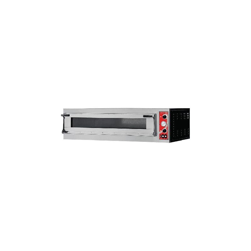 Four inox 1 chambre de 3 pizzas (Ø)350 mm, 220 V & 400 V_0