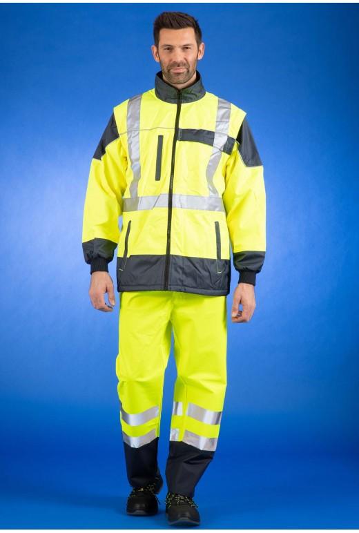 Gilet froid haute visibilité 976 Sononyl HV - Manches amovibles - Vendu avec la parka PK976_0