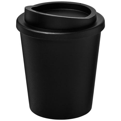 Gobelet isolant Americano Espresso 250 ml - double paroi, couvercle à visser - Plastique PP, fabriqué au Royaume-Uni_0