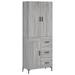 Helloshop26 - Buffet bahut commode armoire meuble de rangement organisateur cuisine salle de séjour salon haut sonoma 69,5 x 34 x 02_0035574 - 300021_0