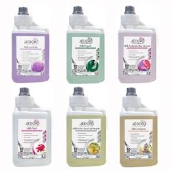 Pack Désinfectant 3D Floral & Douceur JEDOR 1Lx6 (Flacons doseurs) - P02097_0