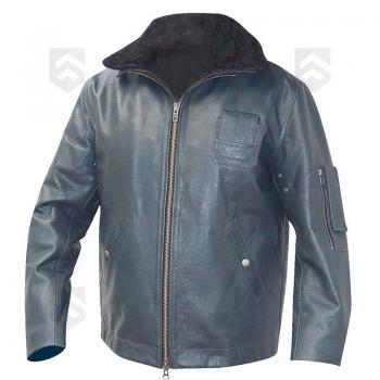 PN01 - Blouson cuir pilote original - Général Army Store - Cuir pleine peau et doublure amovible_0
