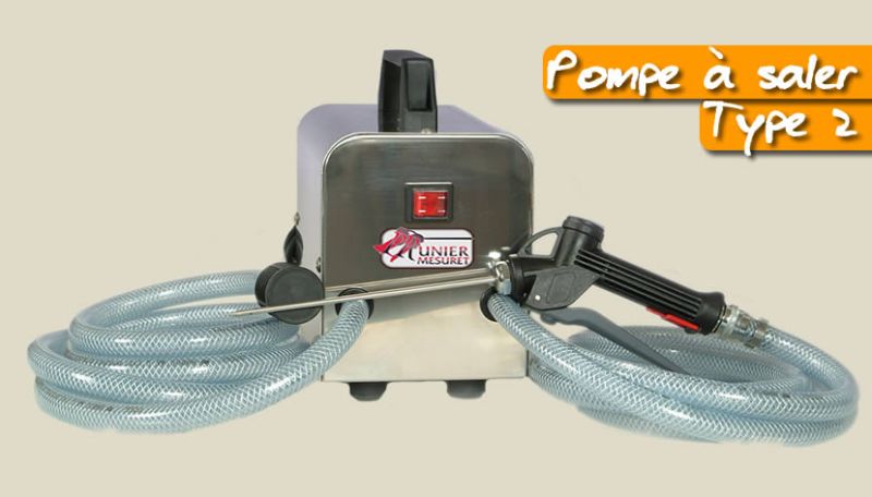 Pompe à saumure électrique - Prunier-Mesuret - Type 2 - Auto-amorçante à débit constant - 600 L/h_0