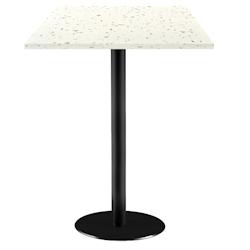 Restootab - Mange-debout 60x60cm - modèle Rome terrazzo cassata - blanc TB-ROMFF-6060M-TER.CAS_0