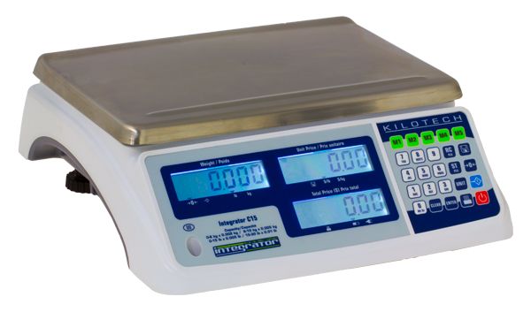 Série Integrator C - Balances commerciales pour le détail - Kilotech - 0-6 kg x 0,002 kg avec fonctions programmables_0