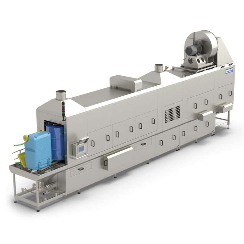 Tunnels de lavage UNIKON - Laveuses industrielles alimentaires - Système performant pour nettoyage de palettes et moules_0