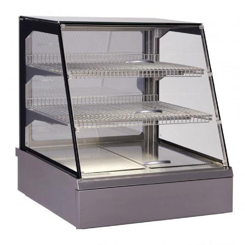 Vitrine de présentation en inox modèle MAP SELF HOT_0