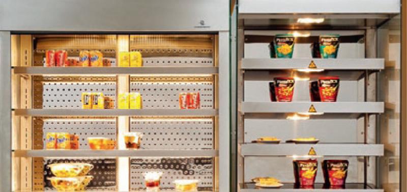Vitrine réfrigérée de self-service - grande capacité - température maintenue jusqu'à 24h_0