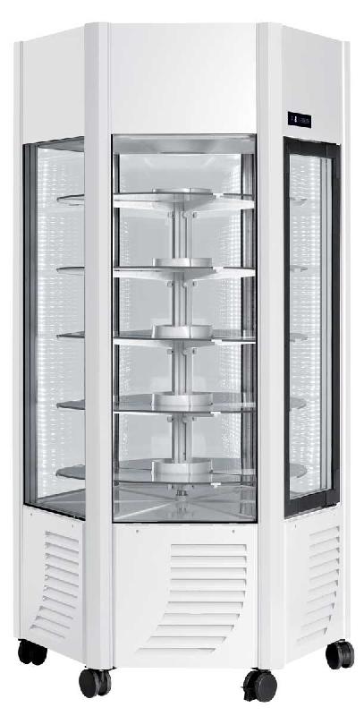 Vitrine réfrigérée négative hexagonale blanche 600l - ERGEBT-B_0