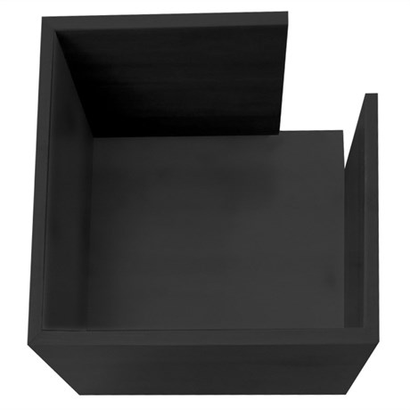 DISTRIBUTEUR DE SERVIETTES 13.5X13.5X10 CM BAMBOU NOIR