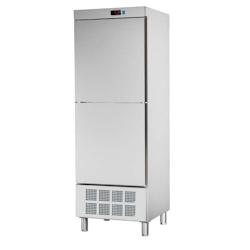 EURAST - Armoire frigorifique 2 portes 560 x 542 - 700x720x2070 mm - 190 W 230/1V - 79810609 - gris inox 79810609_0