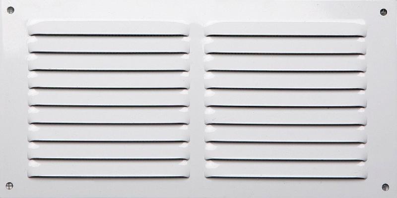 Grille d'aération aluminium laqué, l.15 x l.30 cm_0