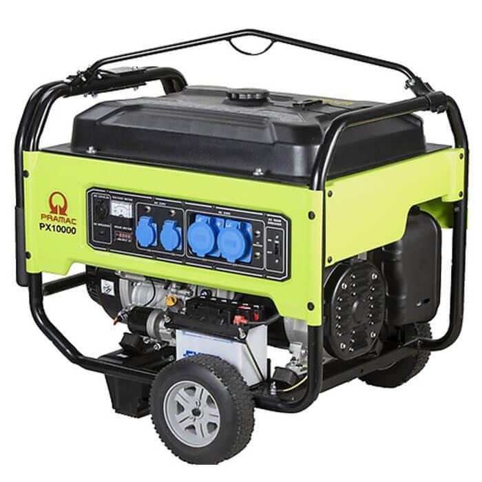 Groupe électrogène monophasé 9,3 kW PRAMAC - mobile et robuste avec démarrage électrique_0