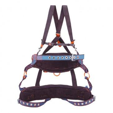 Harnais antichute HT Greentool élagage - 5 points de réglage, accrochage dorsal et maintien latéral - Taille M_0