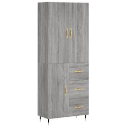 Helloshop26 - Buffet bahut commode armoire meuble de rangement organisateur cuisine salle de séjour salon haut sonoma 69,5 x 34 x 02_0035599 - 300021_0