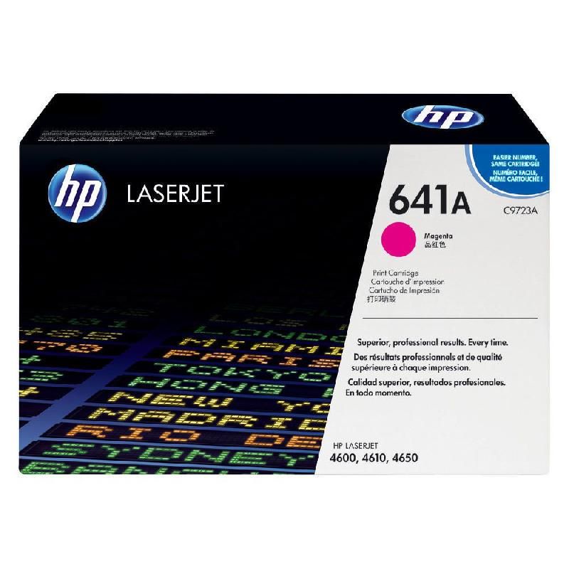 HEWLETT PACKARD TONER ORIGINAL 641A (C9723A) - COULEUR: MAGENTA