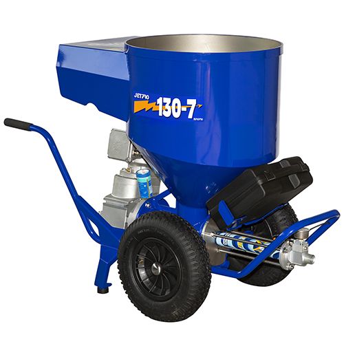 Jetpro 130-7 - Machine à projeter complète 400V tri - Pompe sans clapet avec cuve inox 110L_0