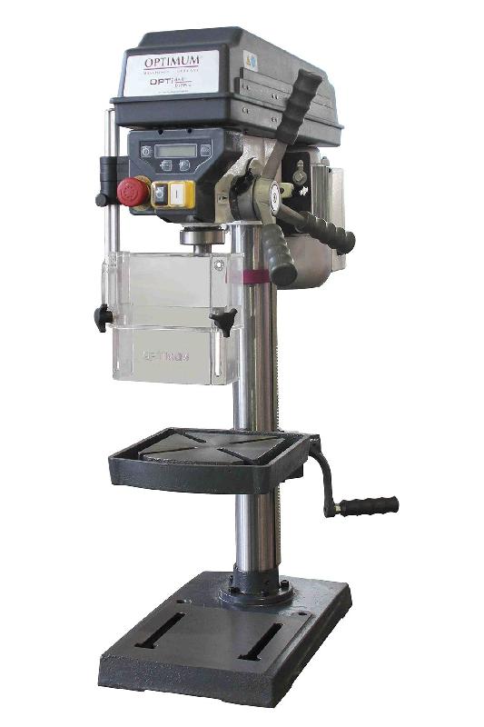 Perçeuse d'établi professionnelle jusque ø 16 mm CM2 500W 230V affichage digital vitesses profondeur Optidrill D17PRO_0