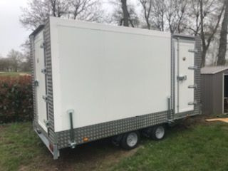 Remorque frigorifique double essieu 2x1350kg - RAPHA 20 - Châssis Lider freiné et dimensions intérieures optimisées_1