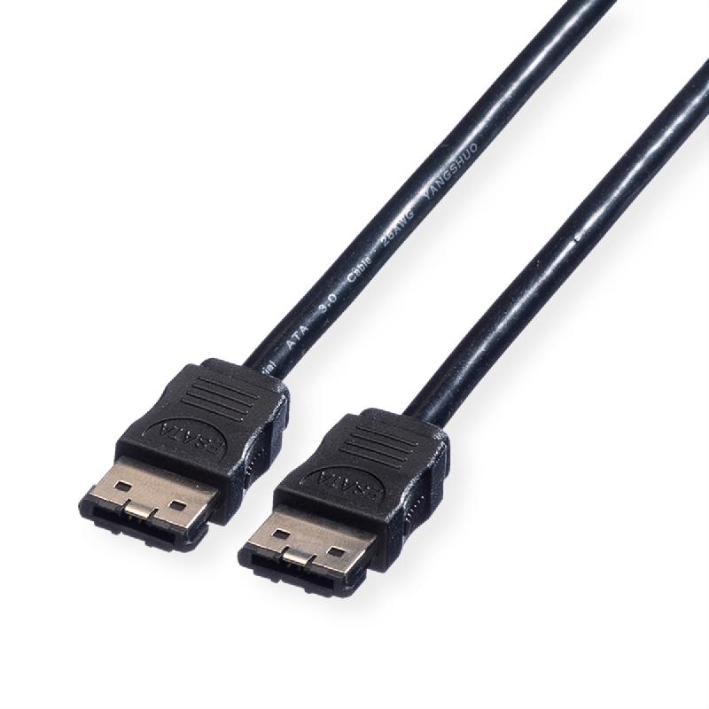 ROLINE Câble externe pour disques durs eSATA 6.0 Gbit/s, 1 m_0