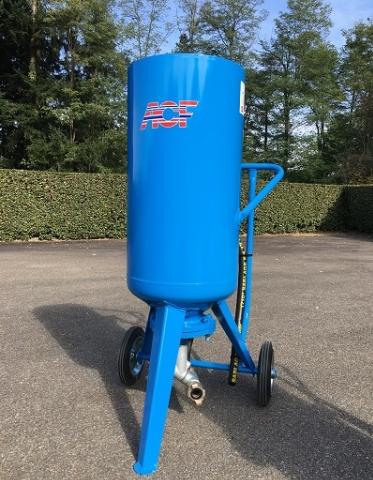 Sableuse grenailleuse SF 104 ACF - commande à distance CE - 100L - fermeture automatique_0