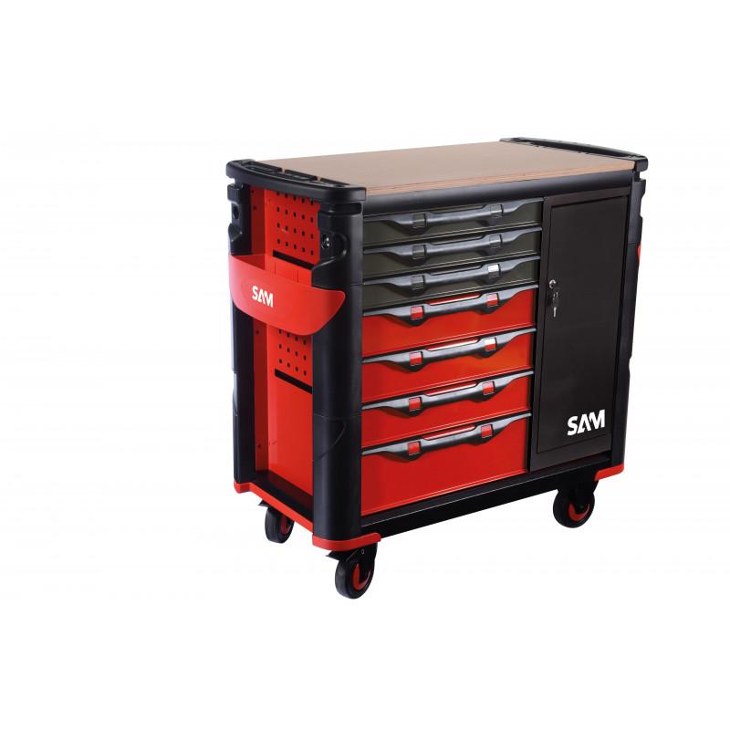 Servante x-l 7 tir armoire pl.Bois SAM | 417-BXE_0