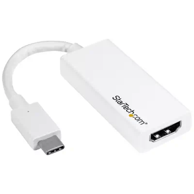 StarTech Adaptateur USB-C vers HDMI - 4K 60 Hz - Blanc_0