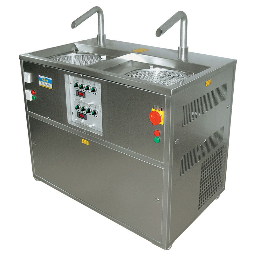 Tempéreuse à chocolat professionnelle - LCM TWIN Temper AT - LCM Schokoladenmaschinen GmbH - capacité 50 à 110 kg - poids à vide 200 à 280 kg_0