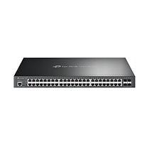 TP-Link Omada SG3452XP commutateur réseau Géré L2+ Gigabit Ethernet (10/100/1000) Connexion Ethernet, supportant l'alimentation via ce port (PoE) 1U Noir_0