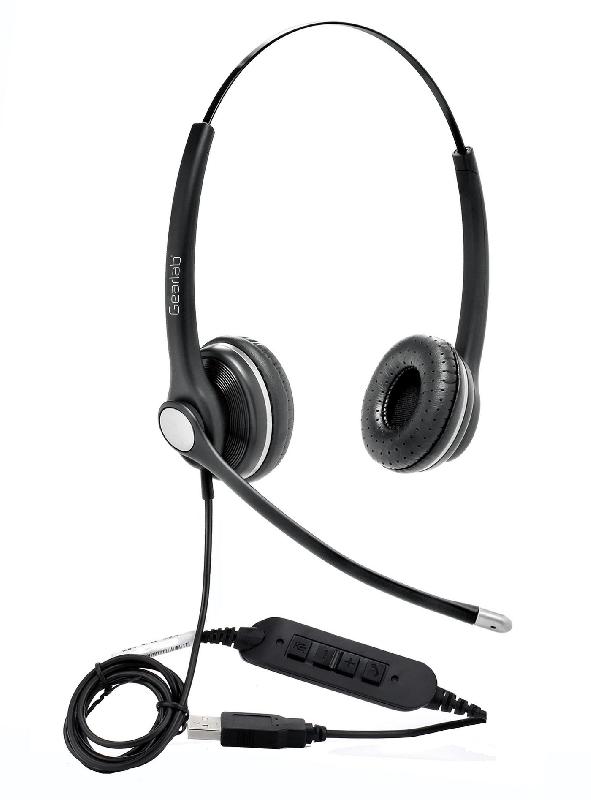 G4040 USB Office Headset - Micro-casque téléphonique binaural avec microphone antibruit_0