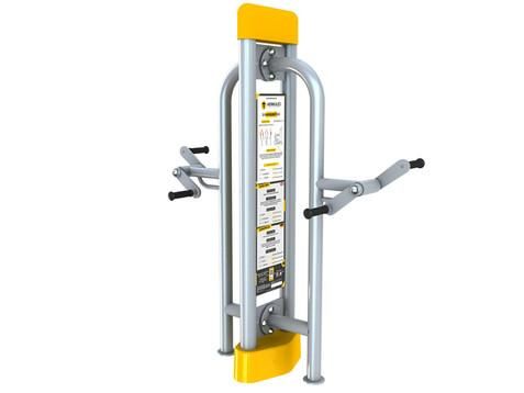 Appareil de fitness extérieur - Moulinet - THJ-D25 - Mobilité des épaules et renforcement musculaire_0