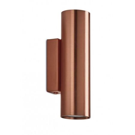 Applique murale GTania 2*GU10 cuivre - éclairage Up&Down - acier moderne_0