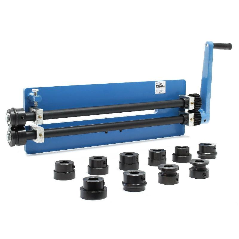 CINTREUSE À ROULEAUX MANUELLE ROULEUSE DE TÔLE MACHINE À CINTRER PLIAGE TÔLE 16_0000779_0